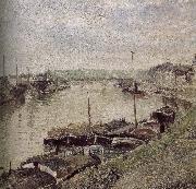 Camille Pissarro port oil painting